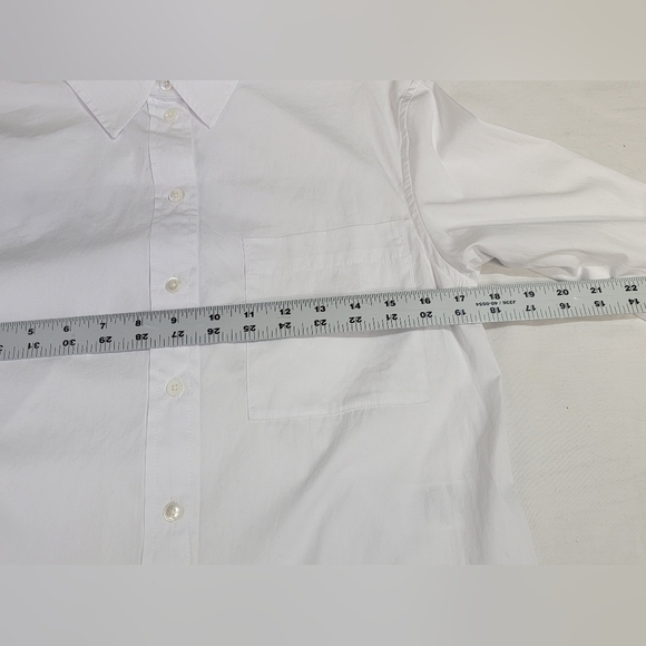 Madewell‎ Relaxed 100% Cotton Button-Up Shirt Size XXS - Picture 9 of 13